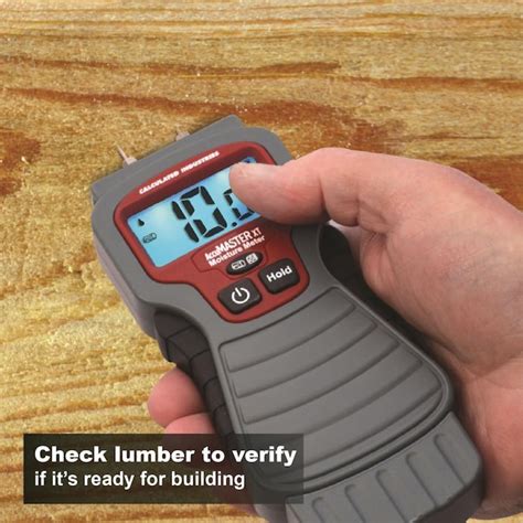 accumaster xt moisture meter|Calculated Industries AccuMASTER XT Digital Moisture Meter .